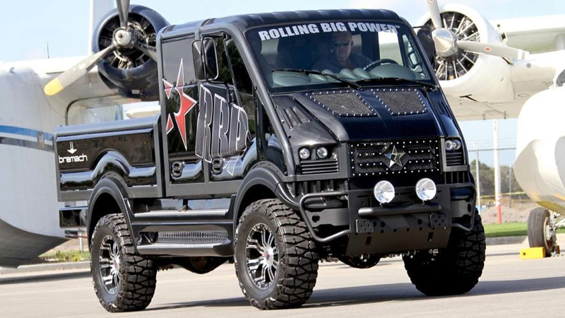 Illustration for article titled The Bremach T. Rex is like a Unimog, only electric
